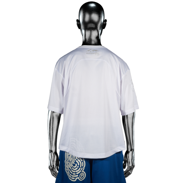 Mesh Fingerprint Jersey℗ - Glitta/White