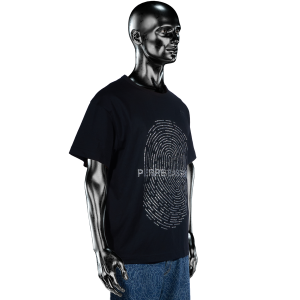 GLITTA℗ Fingerprint T-shirt - Black (2025)