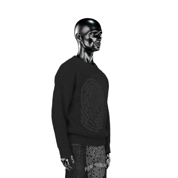 Mohair Sweater - Charcoal