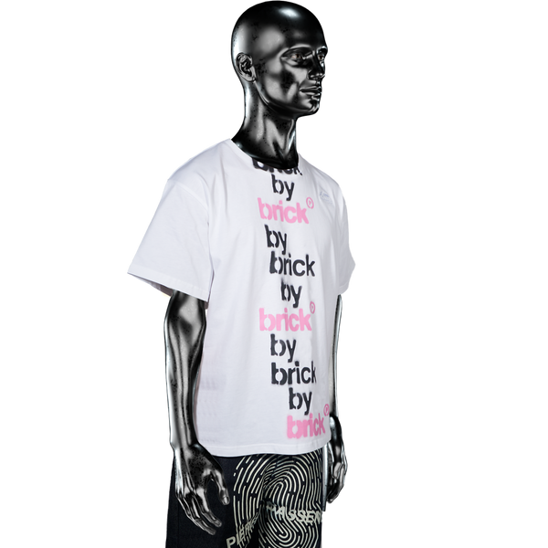 Brick By Brick℗ T-shirt - White