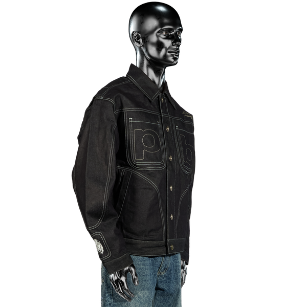 Elite℗ Raw Denim Jacket - Dark Blue (Reversible)