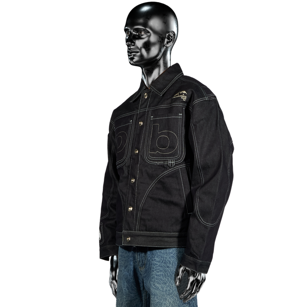 Elite℗ Raw Denim Jacket - Dark Blue (Reversible)