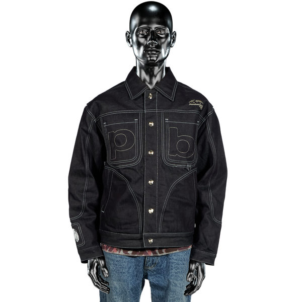 Elite℗ Raw Denim Jacket - Dark Blue (Reversible)