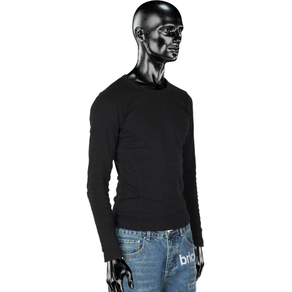Signature℗ Rib Longsleeve - Black