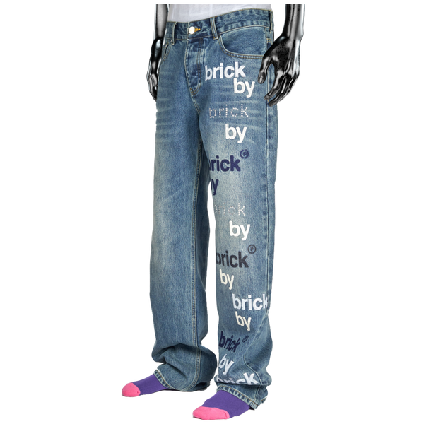 BrickByBrick Classic Wash Denim - Faded Blue
