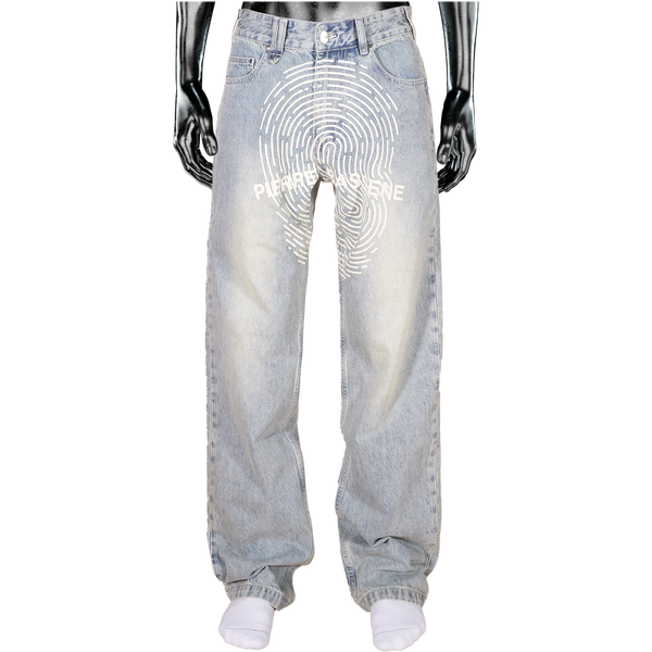 Fingerprint LightWash Denim - Light Blue