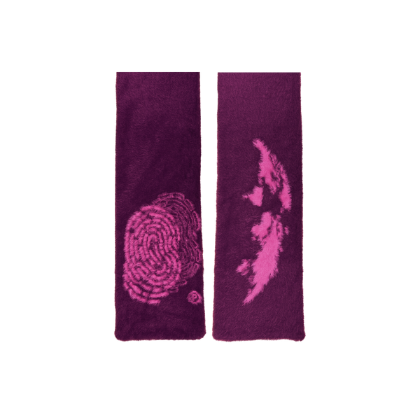 Mohair Scarf - Fuchsia