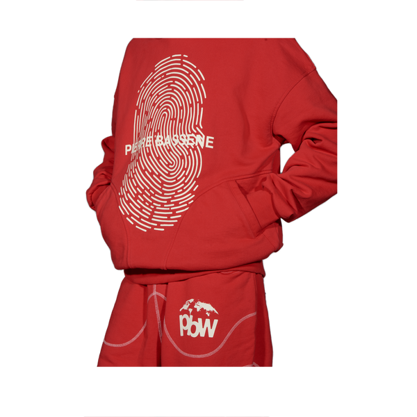 Fingerprint Hoodie℗ - Red