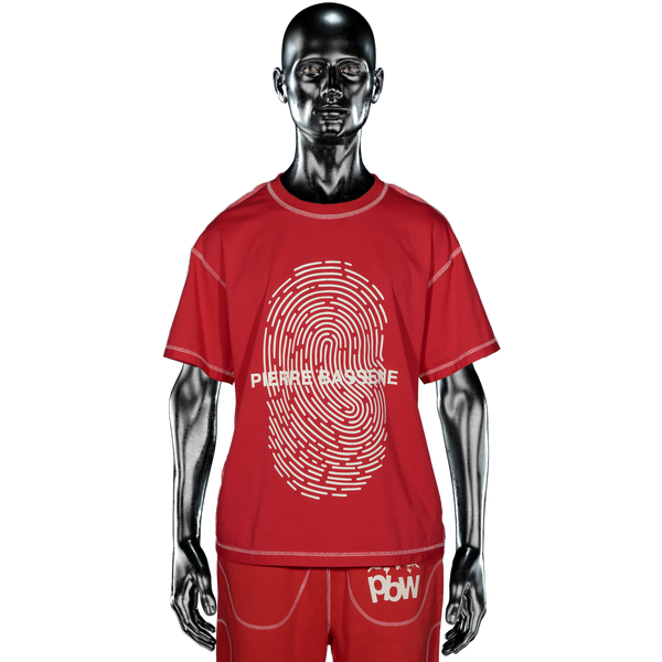 Fingerprint T-shirt - Red