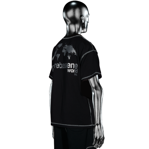 GLITTA℗ Fingerprint T-shirt - Black