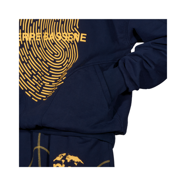 UNI Fingerprint Hoodie℗ - Navy