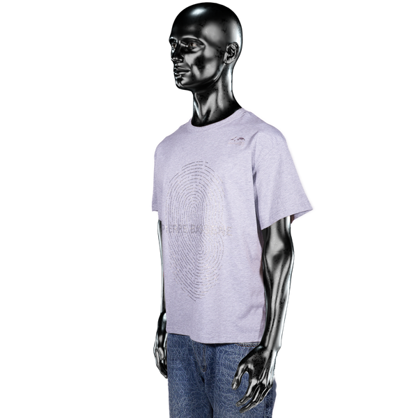 Glitta℗ Fingerprint T-shirt - Heather Grey