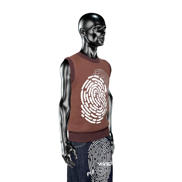 KnitVest℗ - Chocolate