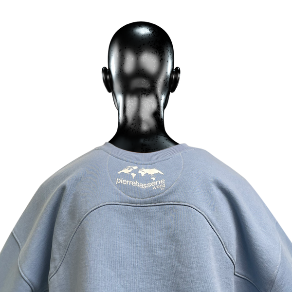 Military Crewneck℗ - Atmosphere Blue