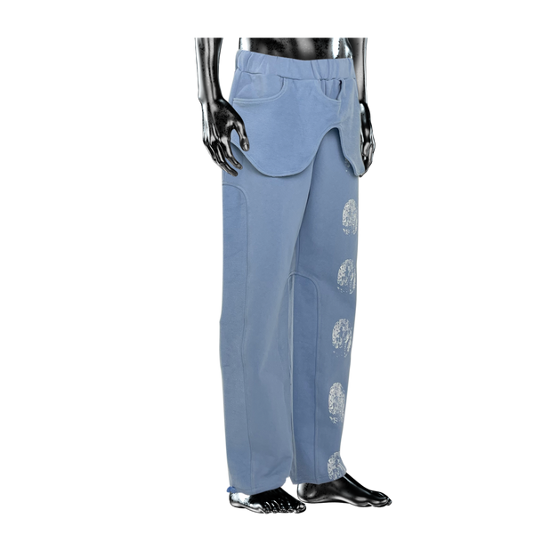Panelled Sweatpants℗ - Atmosphere Blue
