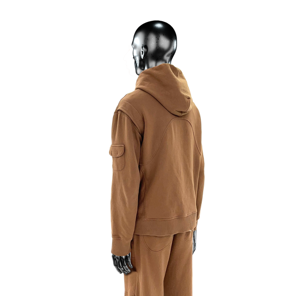 Signature Fleece Zip-Up℗ - Chocolate Brown