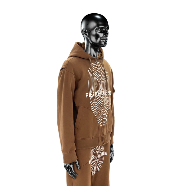Signature Fleece Zip-Up℗ - Chocolate Brown