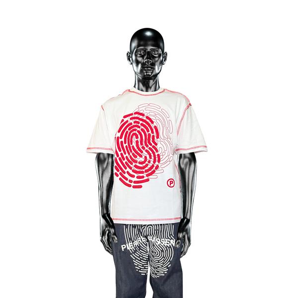 Fingerprint T-shirt 2.0 - Red Print