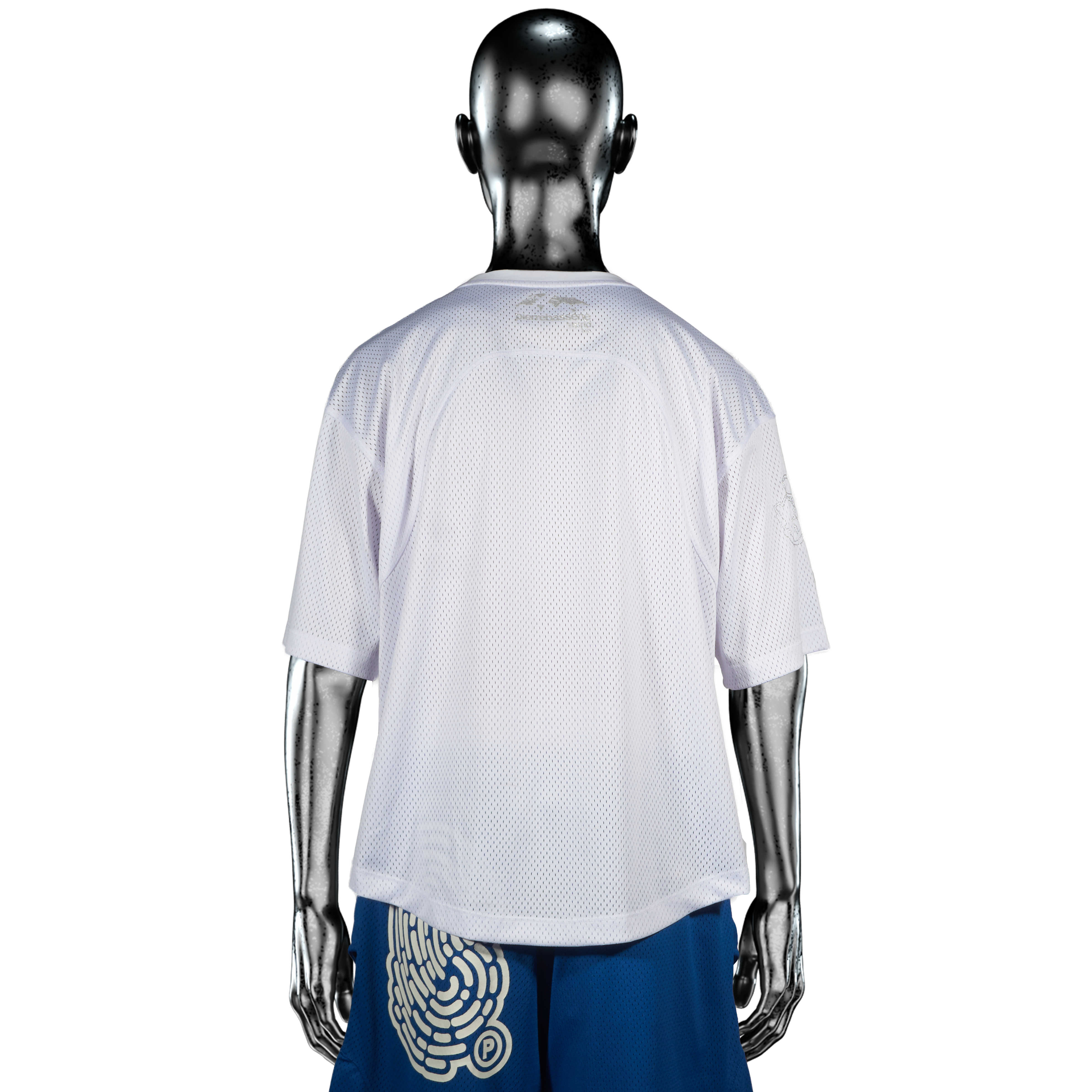 Mesh Fingerprint Jersey℗ - Glitta/White
