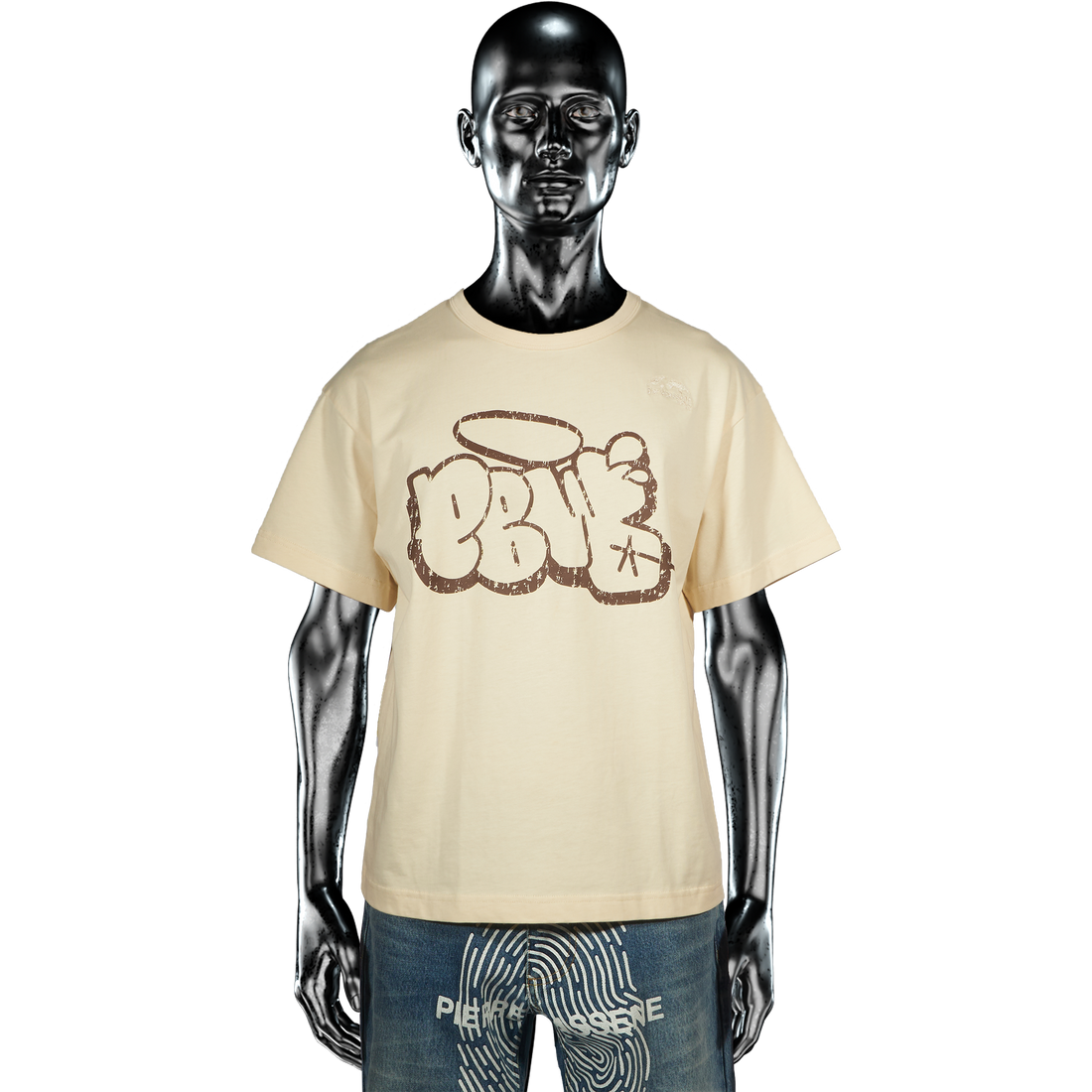&#39;PBW&#39; Graffiti  T-shirt - Butter Yellow