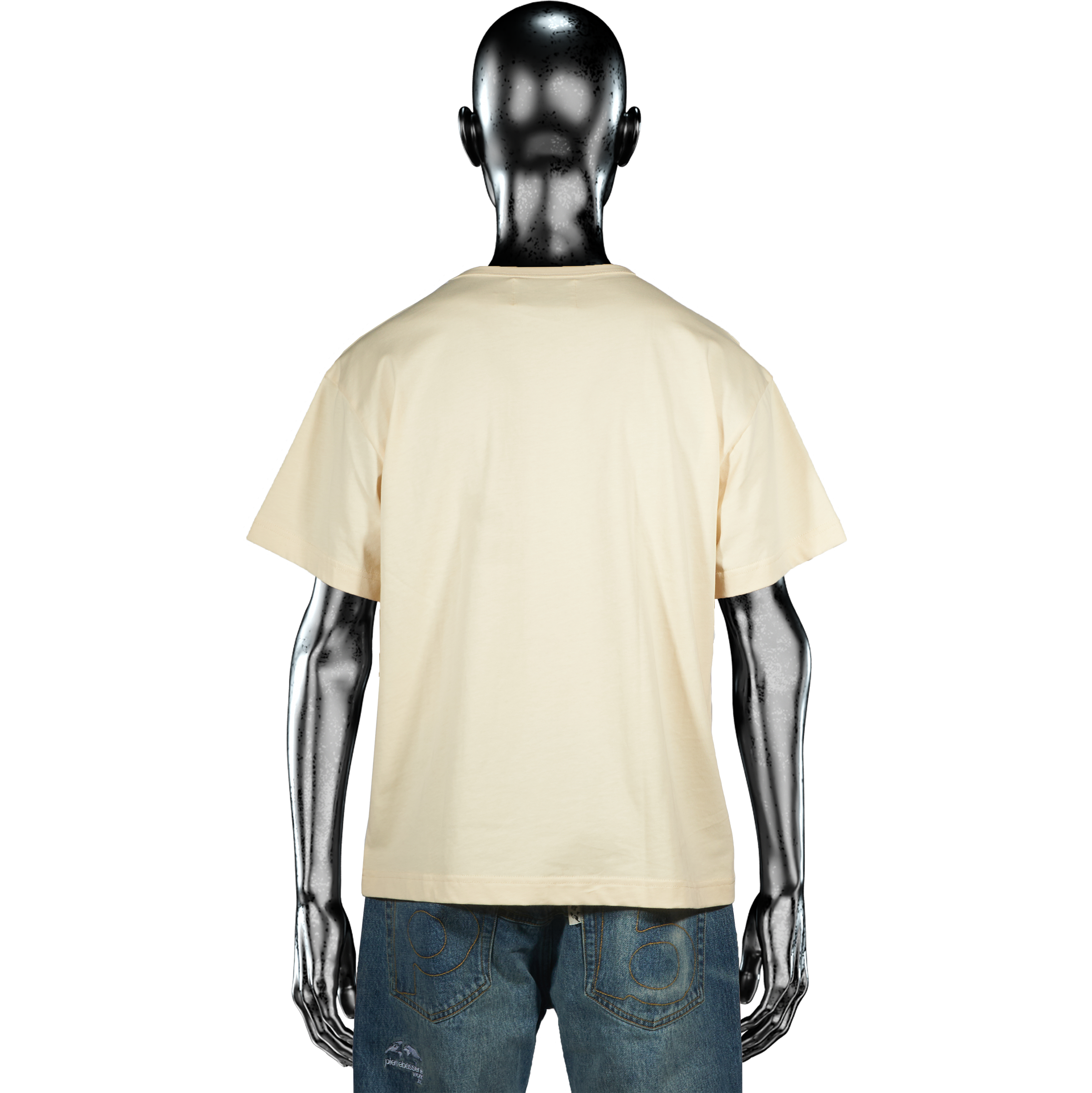 'PBW' Graffiti  T-shirt - Butter Yellow