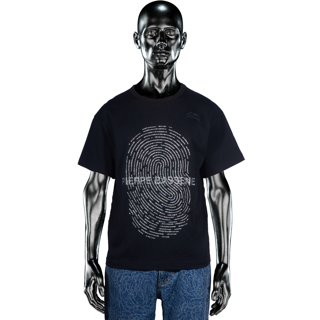 GLITTA℗ Fingerprint T-shirt - Black (2025)