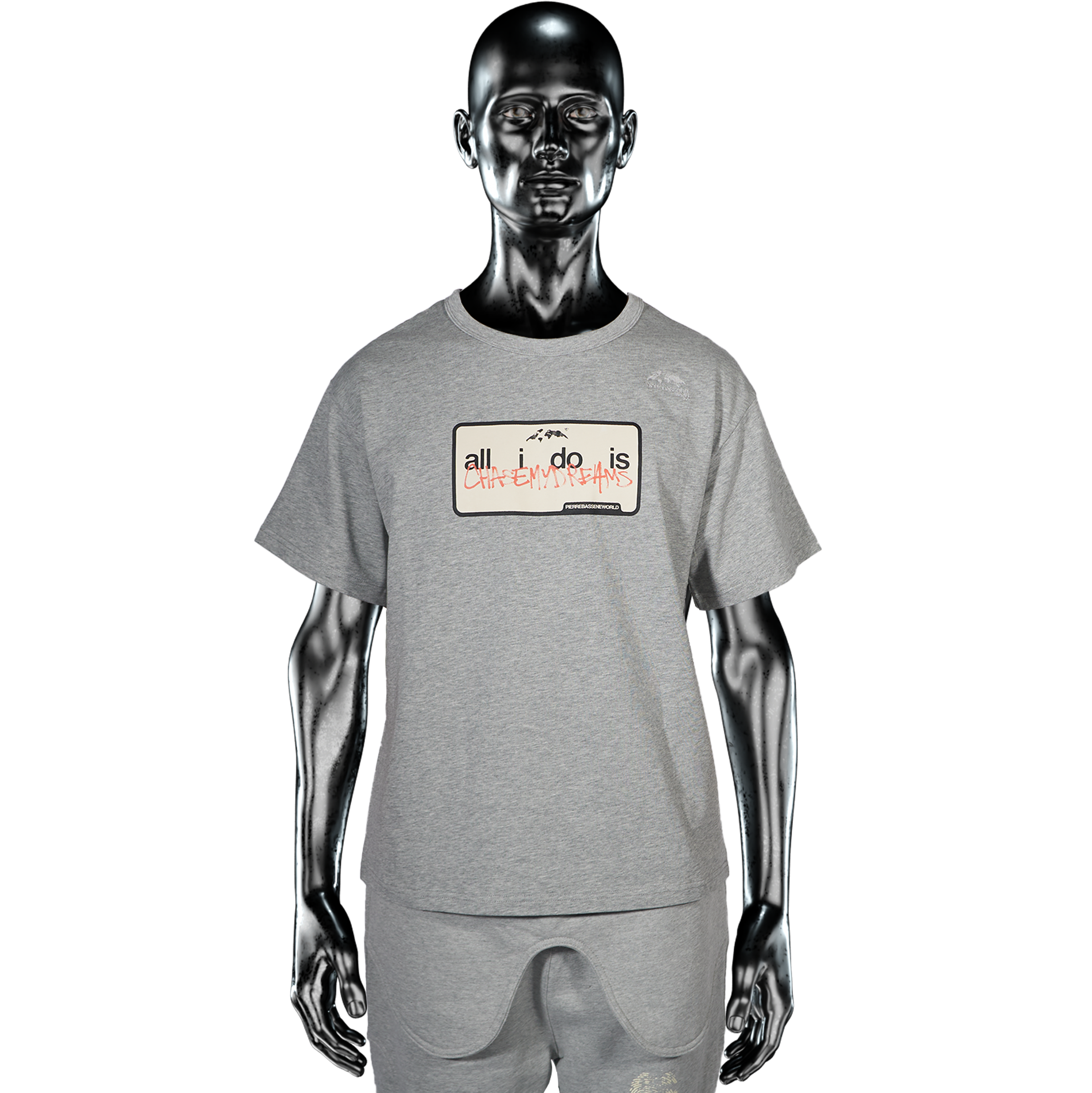 ALL I DO IS CHASEMYDREAMS T-shirt - Heather Grey