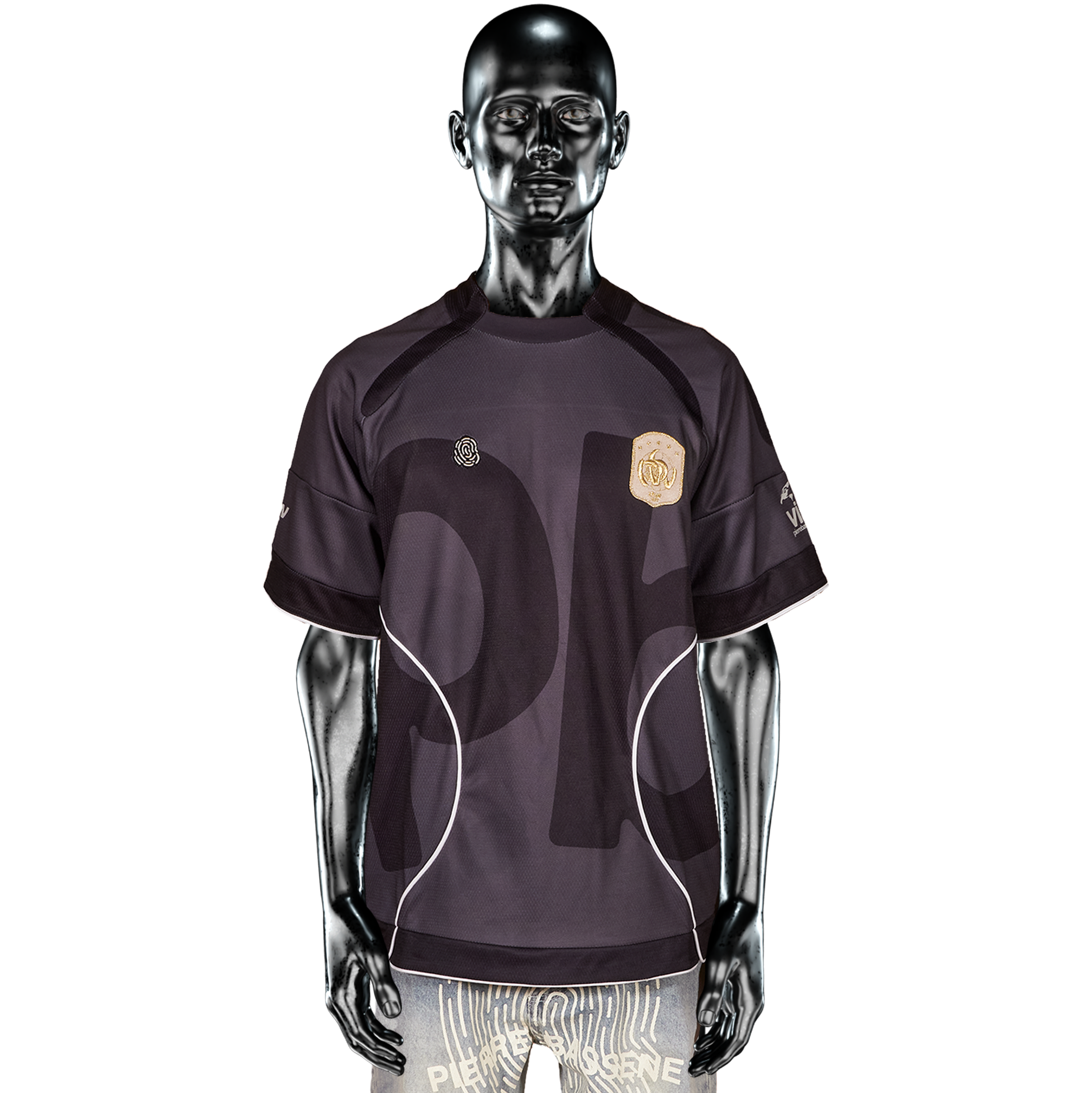 'PBW' Soccer Jersey℗ - Black