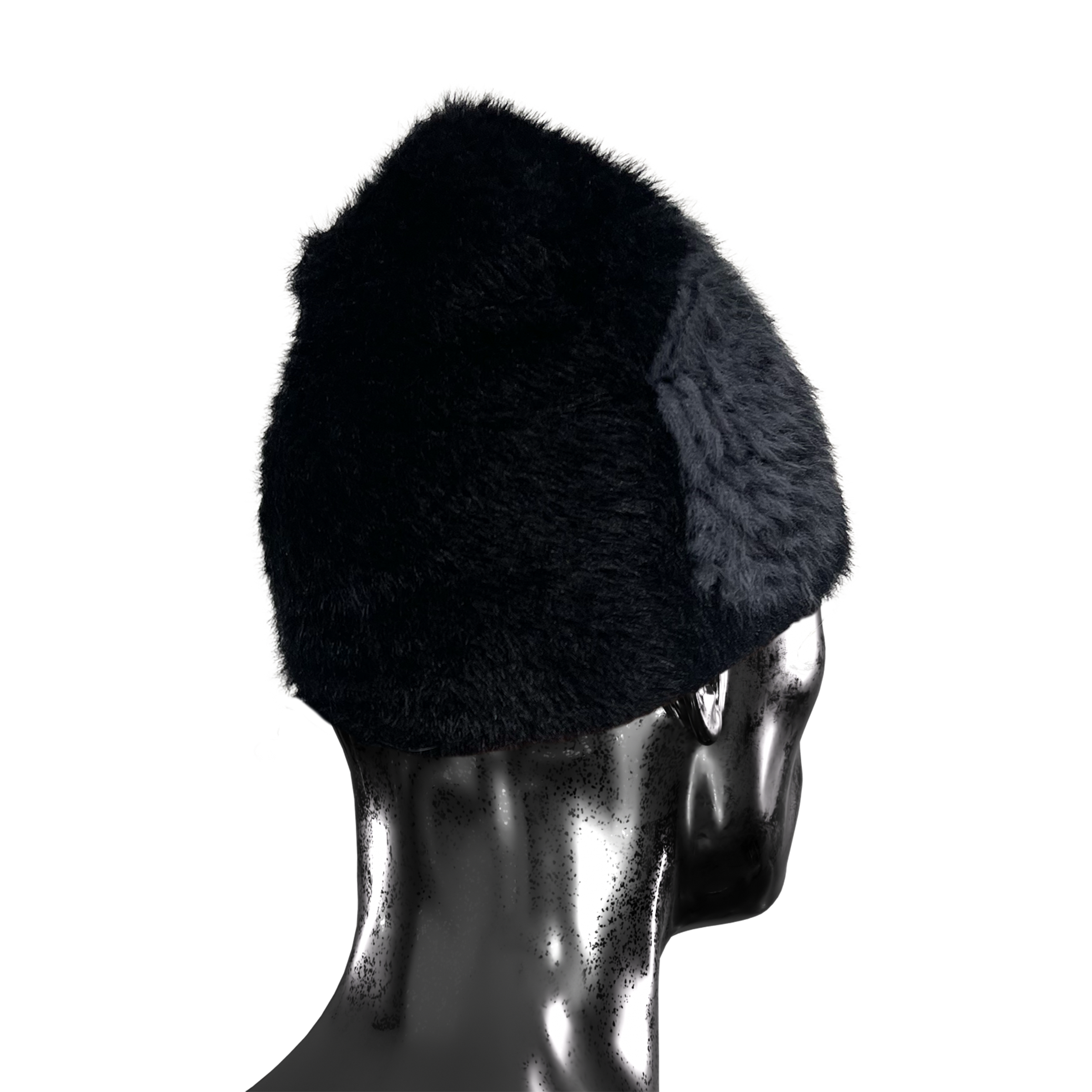 Mohair Beanie  - Charcoal