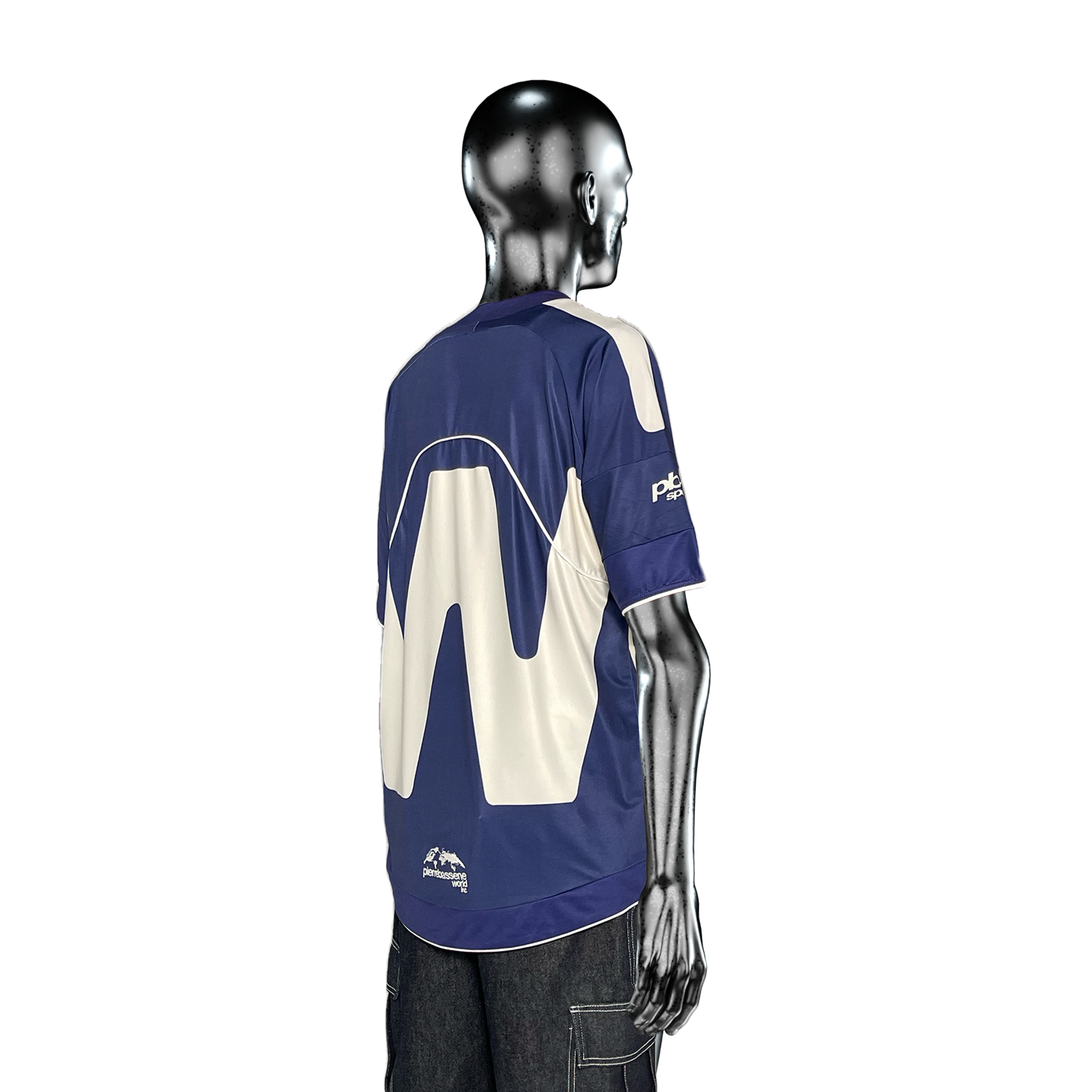 'PBW' Soccer Jersey℗ - Dark Blue