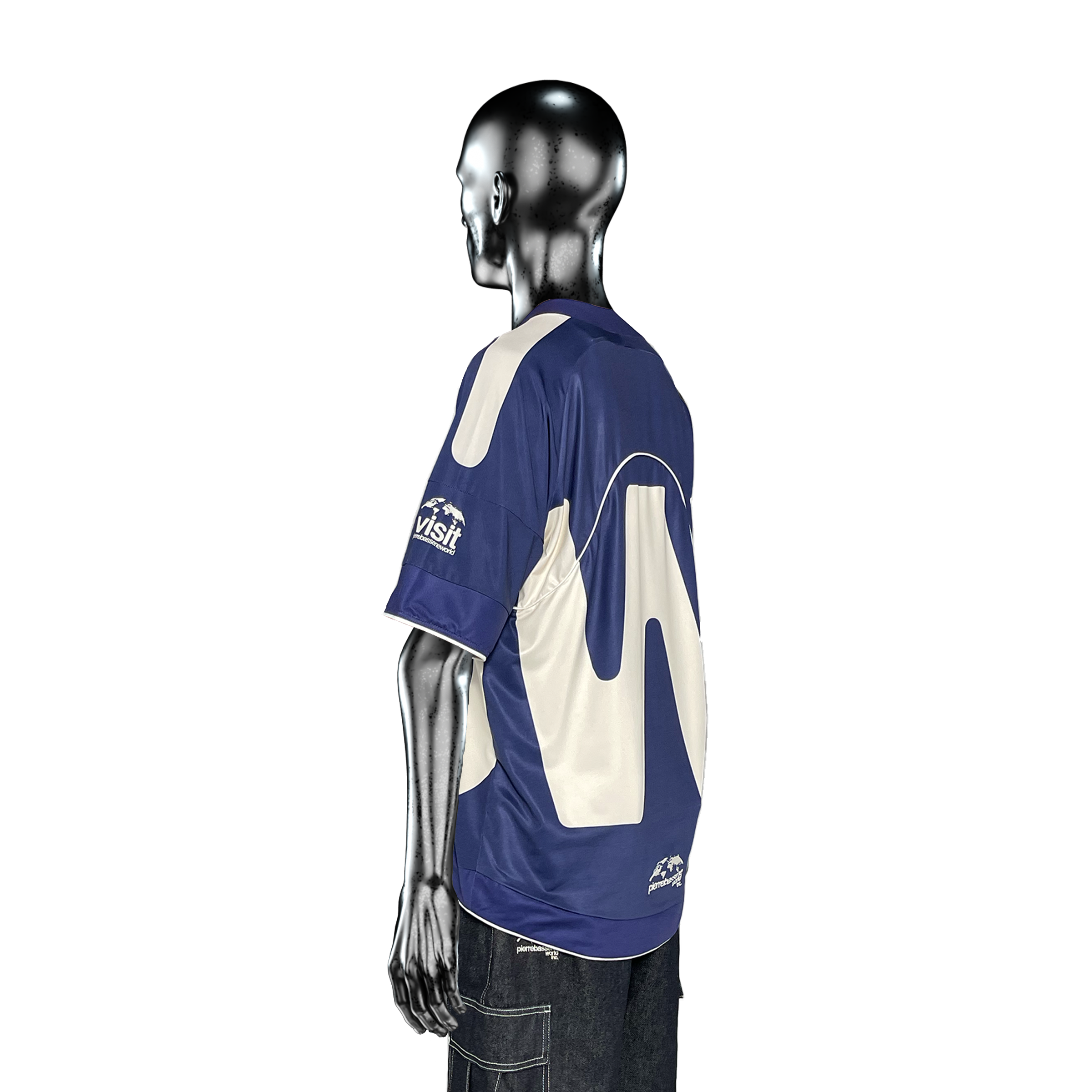 'PBW' Soccer Jersey℗ - Dark Blue