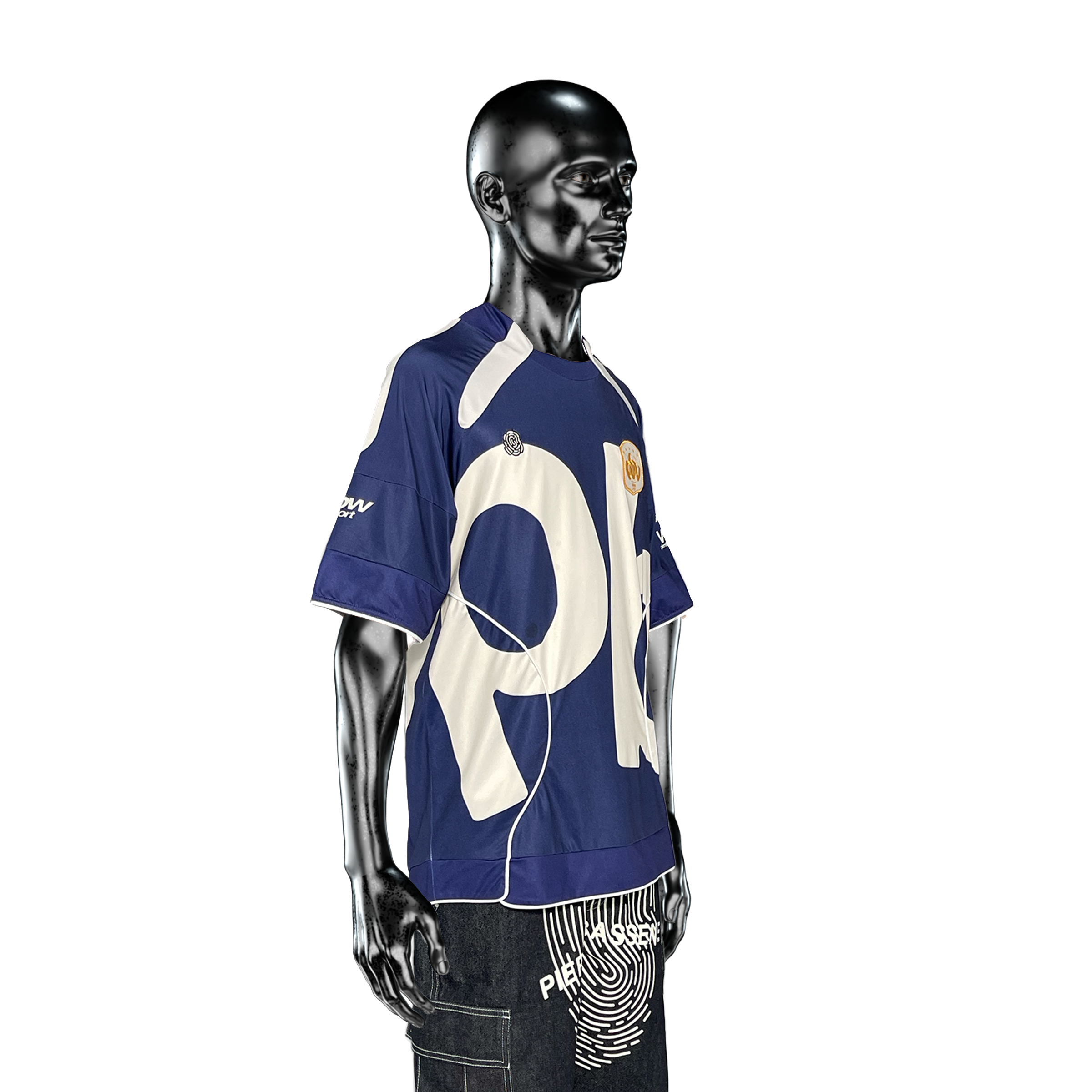 'PBW' Soccer Jersey℗ - Dark Blue