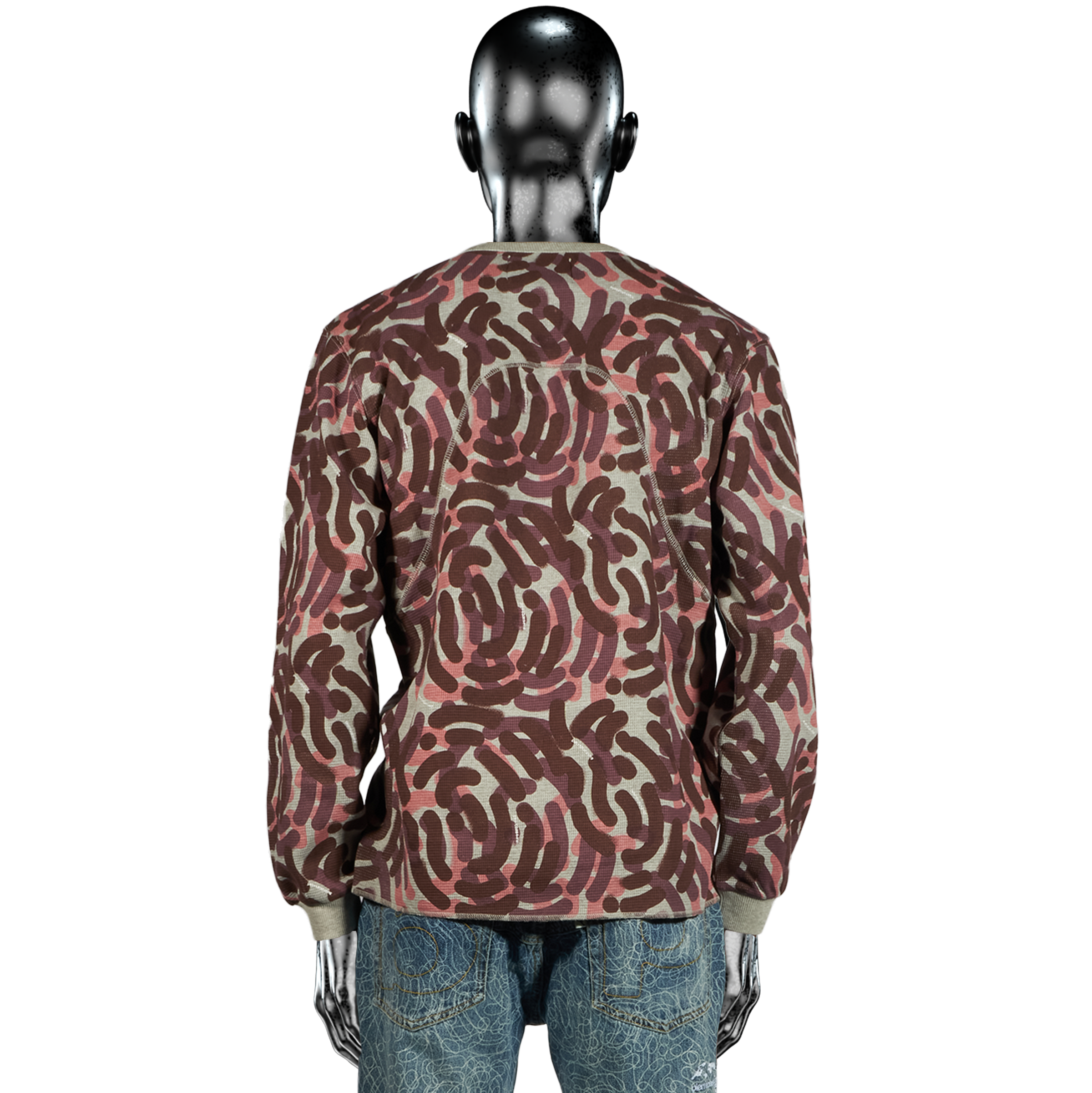 CityCamo℗ Thermal Longsleeve - Burgundy