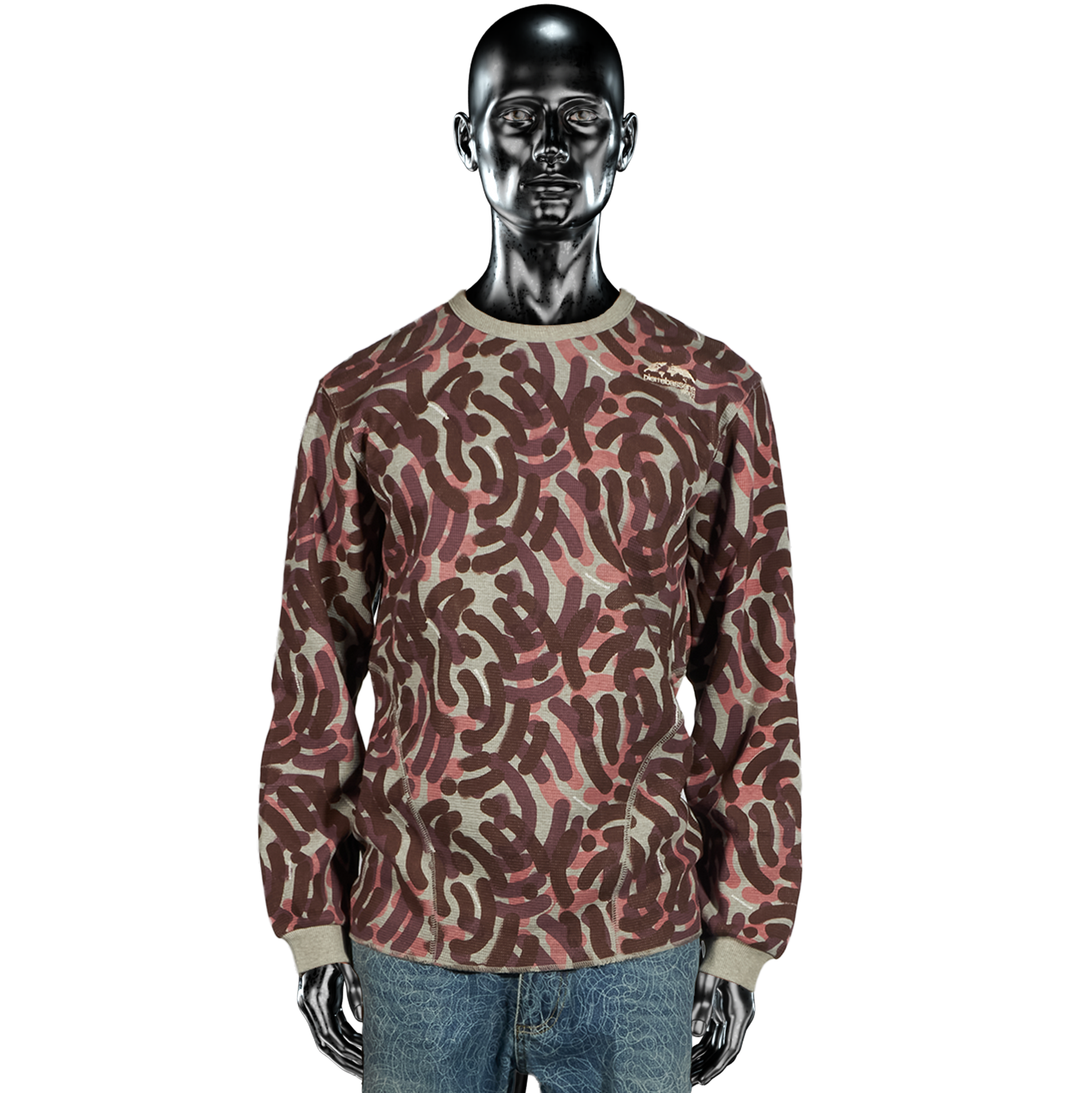 CityCamo℗ Thermal Longsleeve - Burgundy