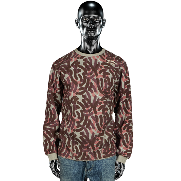 CityCamo℗ Thermal Longsleeve - Burgundy