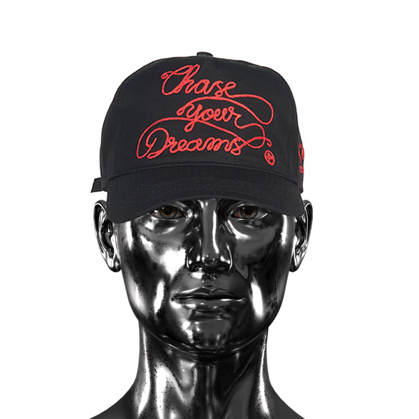Chase Your Dreams℗ Ripstop Hat - Black/Red – PierreBasseneWorld