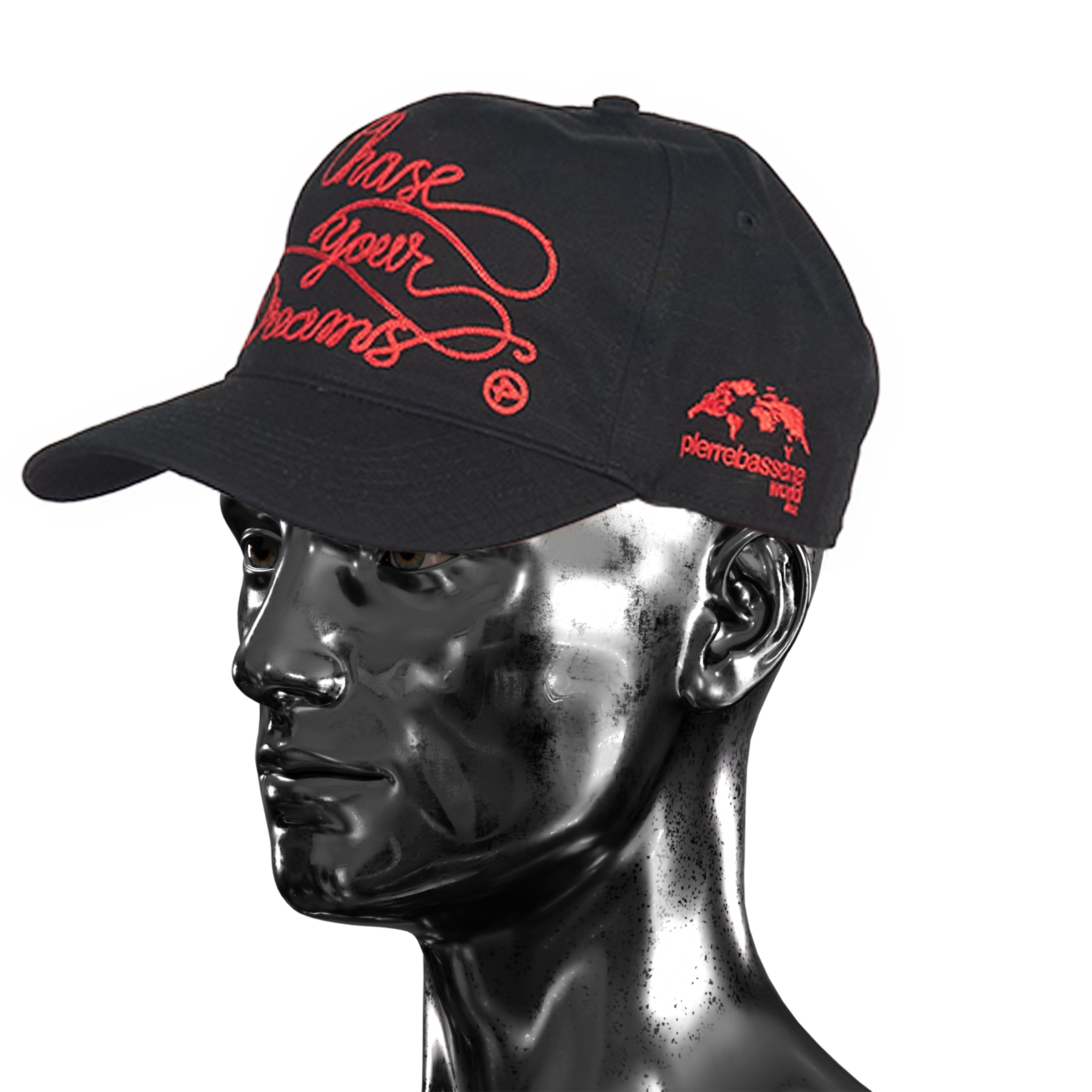 Chase Your Dreams℗ Ripstop Hat - Black/Red – PierreBasseneWorld