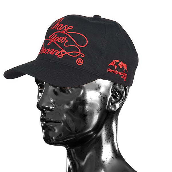 Chase Your Dreams℗ Ripstop Hat - Black/Red