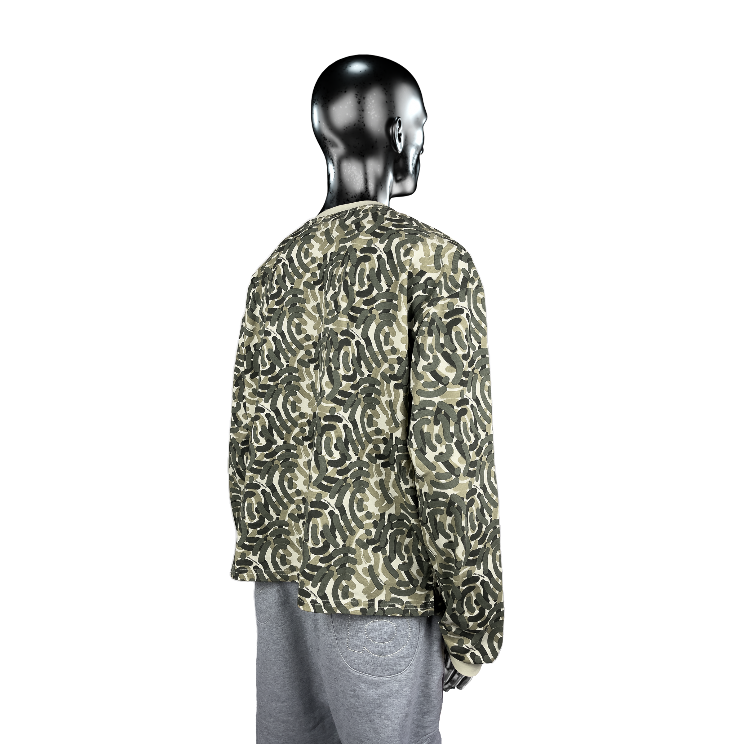 Longsleeve T-shirt - Forest green Camo℗