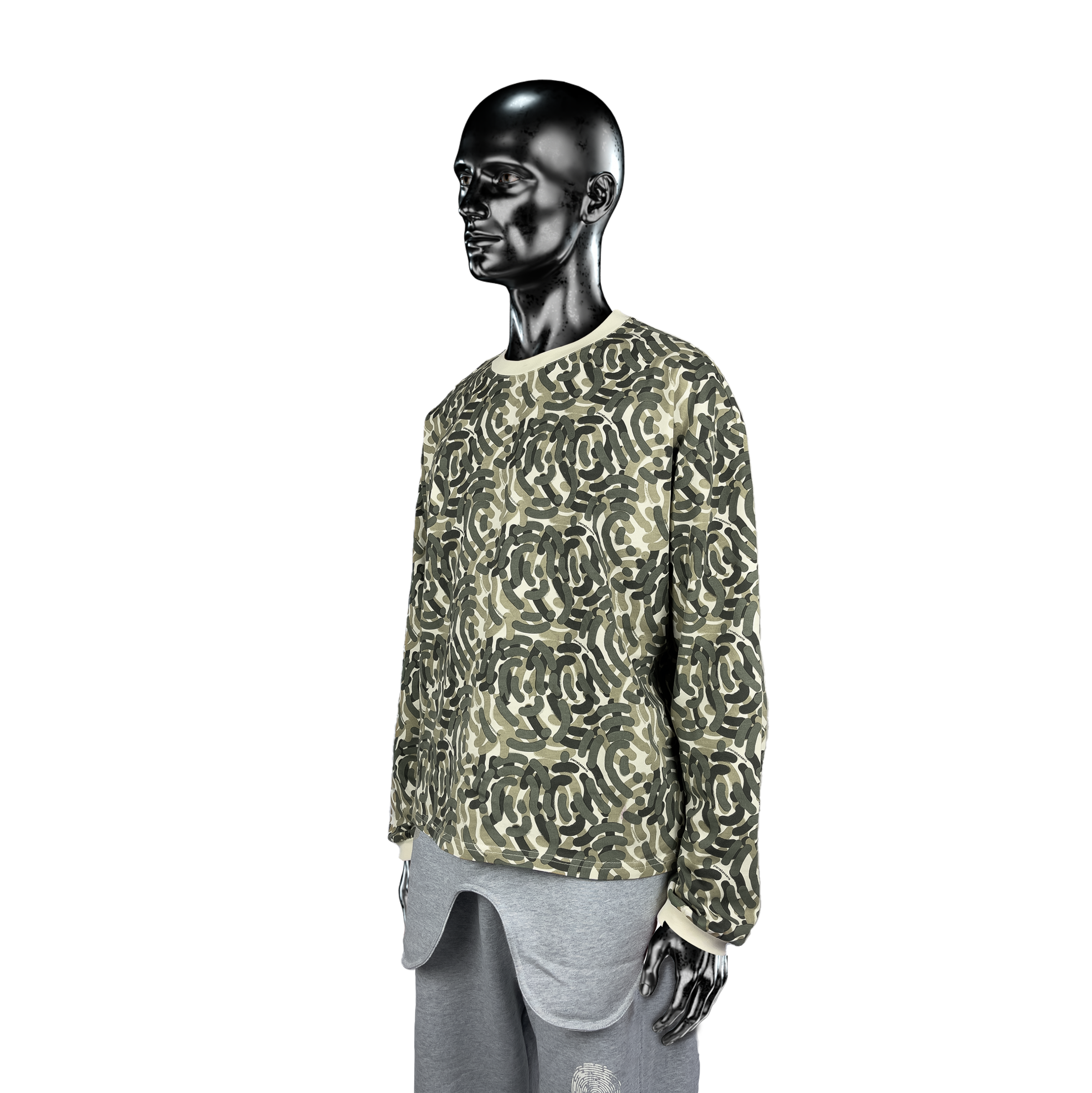 Longsleeve T-shirt - Forest green Camo℗