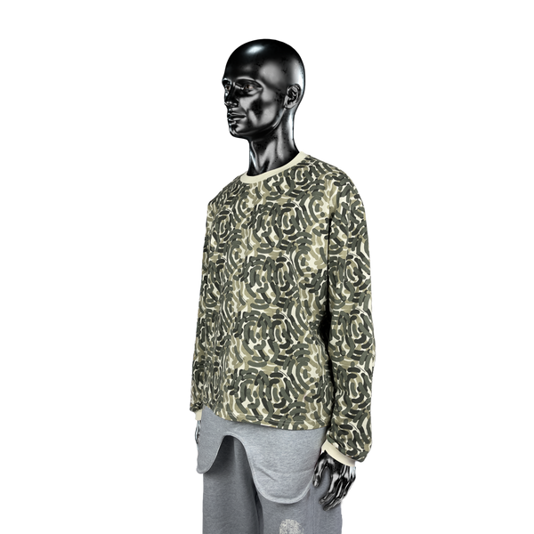Longsleeve T-shirt - Forest green Camo℗