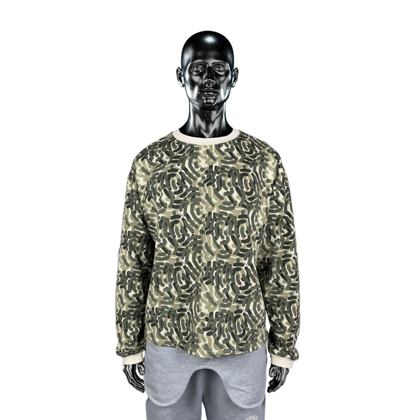 Longsleeve T-shirt - Forest green Camo℗