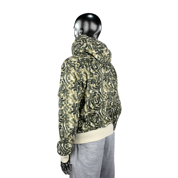 Signature Zip - Forest green Camo℗