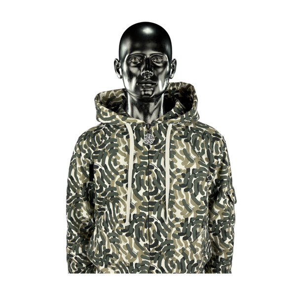Signature Zip - Forest green Camo℗