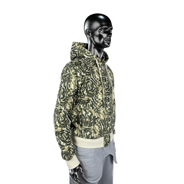 Signature Zip - Forest green Camo℗