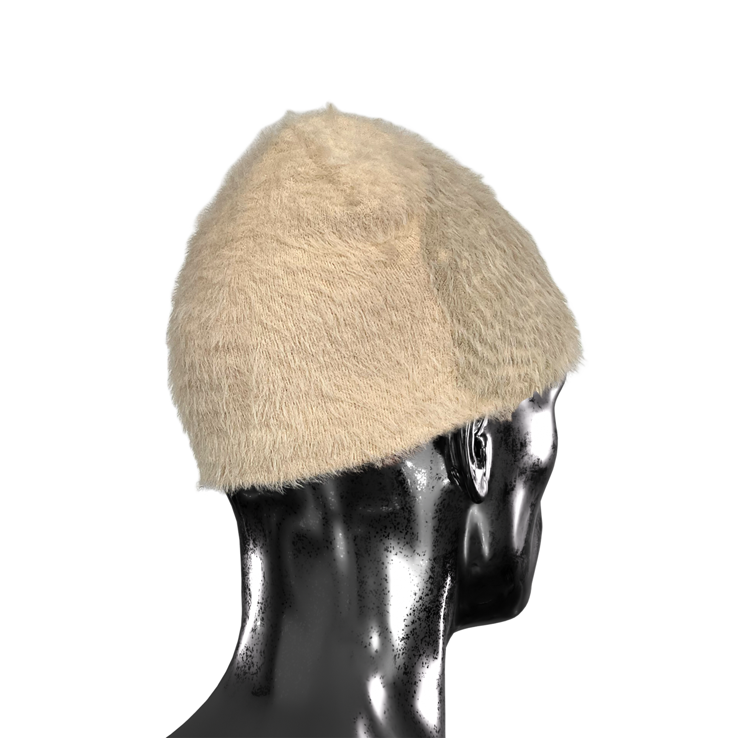 Mohair Beanie  - Cream