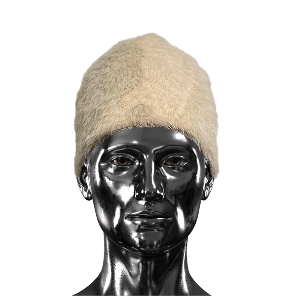 Mohair Beanie  - Cream