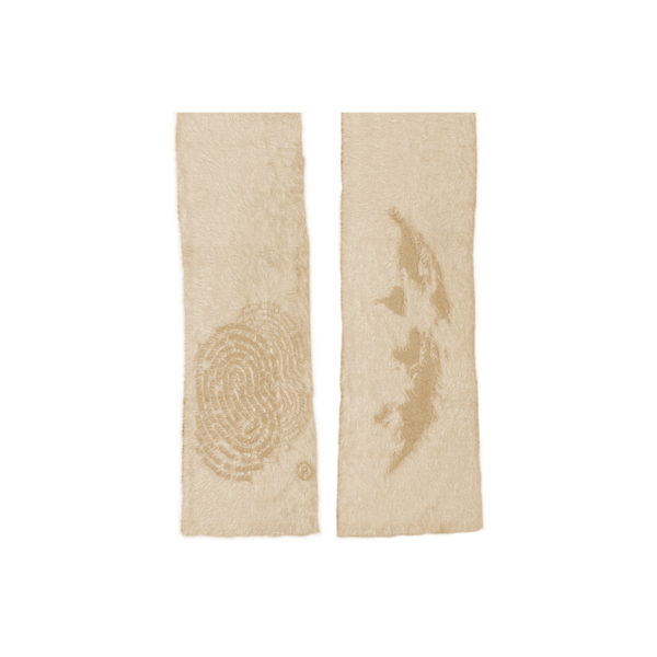 Mohair Scarf  - Cream