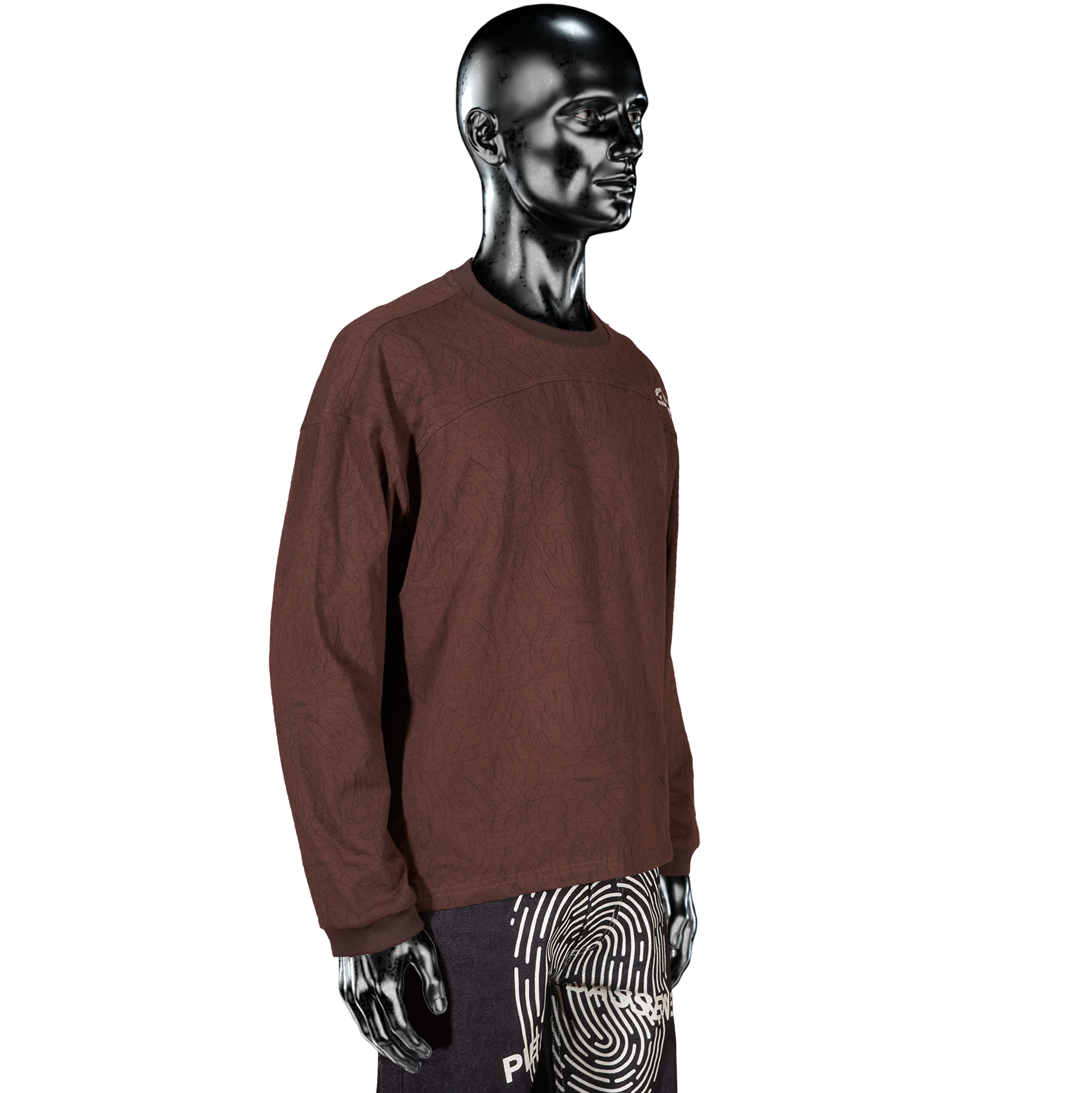 Longsleeve T-shirt - Brown Digital Camo℗