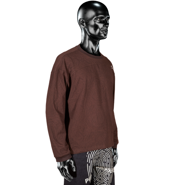 Longsleeve T-shirt - Brown Digital Camo℗